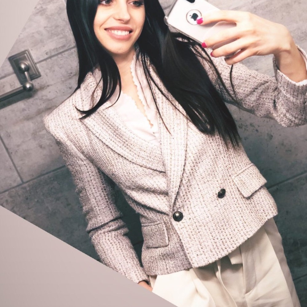 Zara Cropped blazer